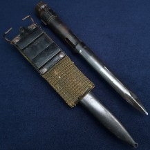 Argentine Type C Socket Bayonet for the FN FAL with Tempex Frog Falklands War 2